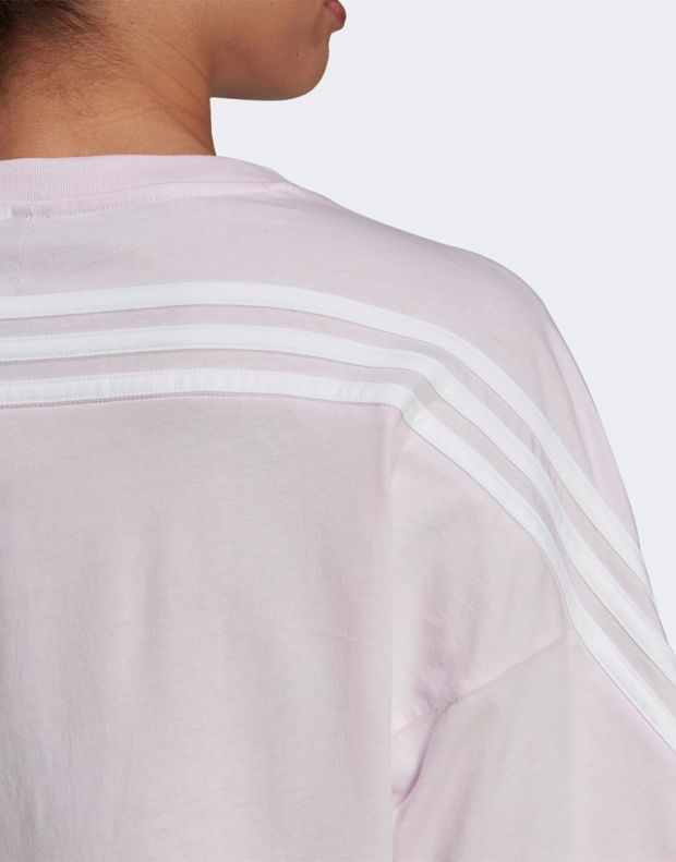 ADIDAS Sportswear Future Icons 3-Stripes Tee Pink - HE0311 - 3