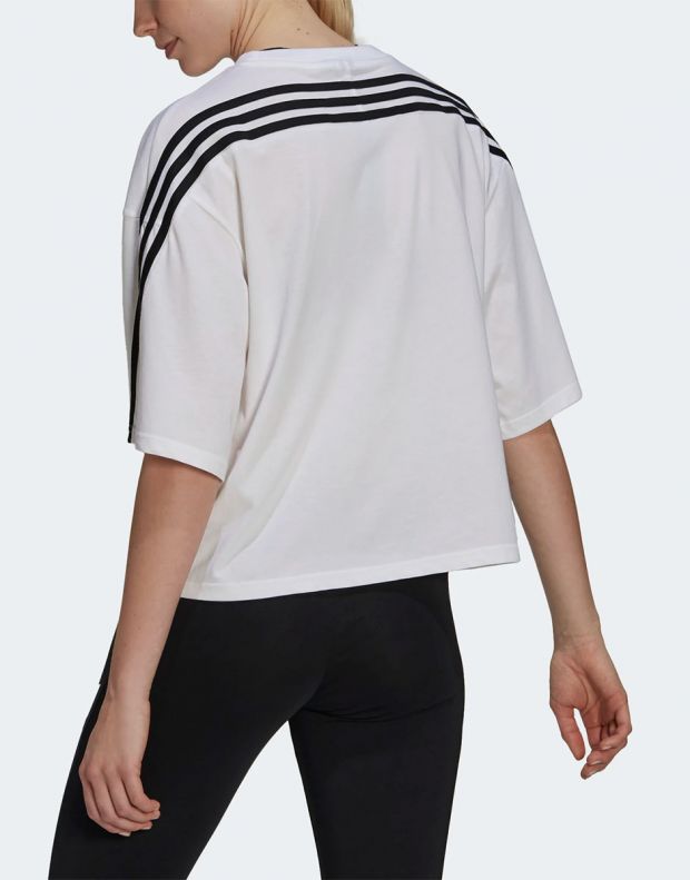 ADIDAS Sportswear Future Icons 3-Stripes Tee White - H39810 - 2