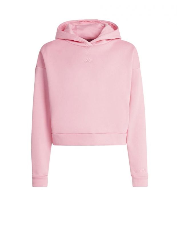 ADIDAS Sportswear Hooded Fleecce Tracksuit Pink/Grey - HN3480 - 2