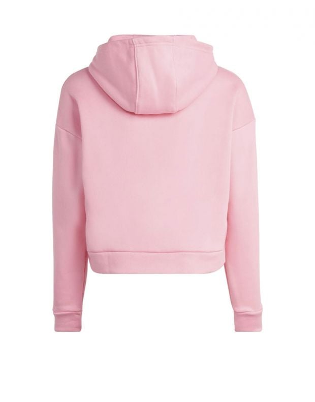 ADIDAS Sportswear Hooded Fleecce Tracksuit Pink/Grey - HN3480 - 3