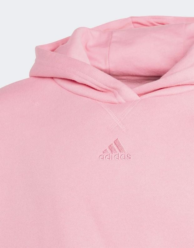 ADIDAS Sportswear Hooded Fleecce Tracksuit Pink/Grey - HN3480 - 4