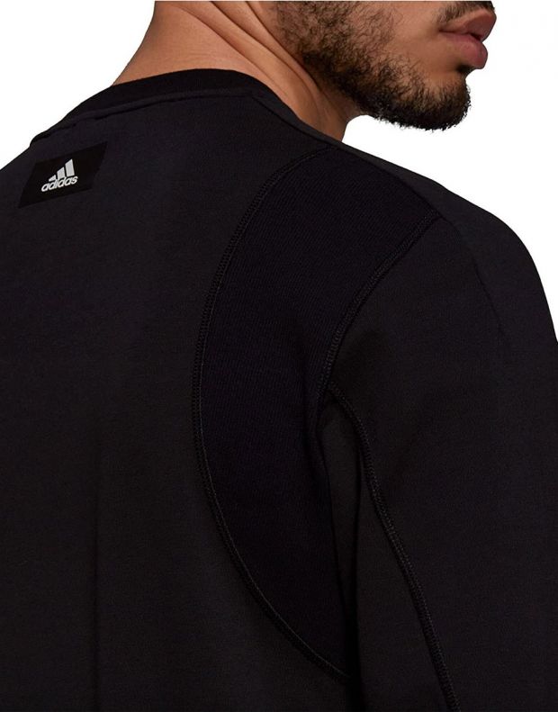 ADIDAS Sportswear Lightweight Sweatshirt Black - GL5677 - 4