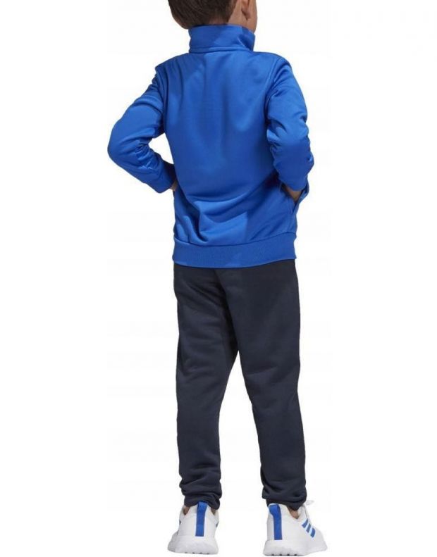 ADIDAS Sportswear Linear Logo Pes Tracksuit Blue - EI7961 - 3