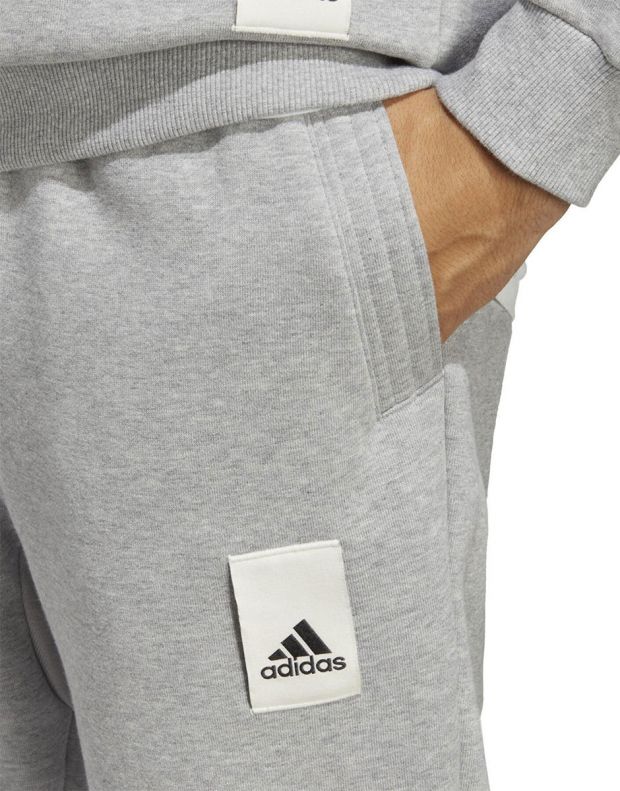 ADIDAS Sportswear Lounge Fleece Pants Grey - IA9369 - 3