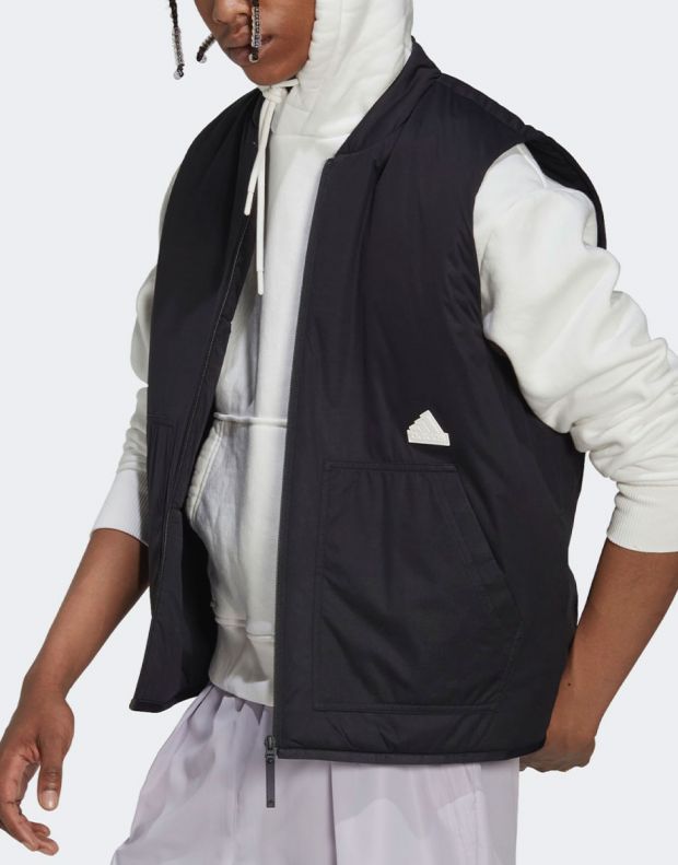 ADIDAS Sportswear Puffer Vest Black - HG2061 - 3