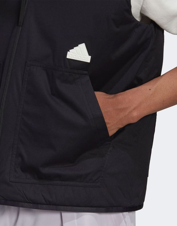 ADIDAS Sportswear Puffer Vest Black - HG2061 - 5