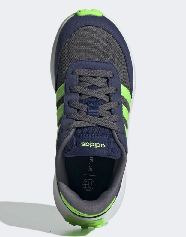 ADIDAS Sportswear Run 70s Shoes Grey/Green - GW0338 - 4