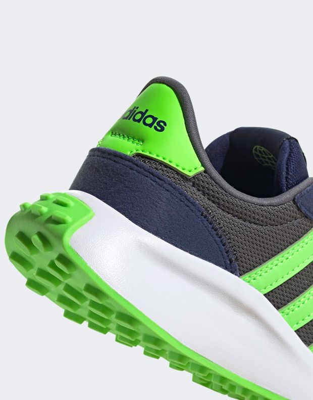 ADIDAS Sportswear Run 70s Shoes Grey/Green - GW0338 - 7