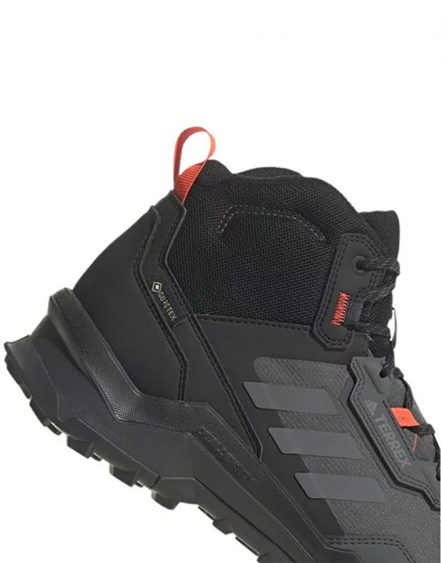 ADIDAS Terrex AX4 Mid Gore-Tex Shoes Grey/Black - FZ3289 - 7
