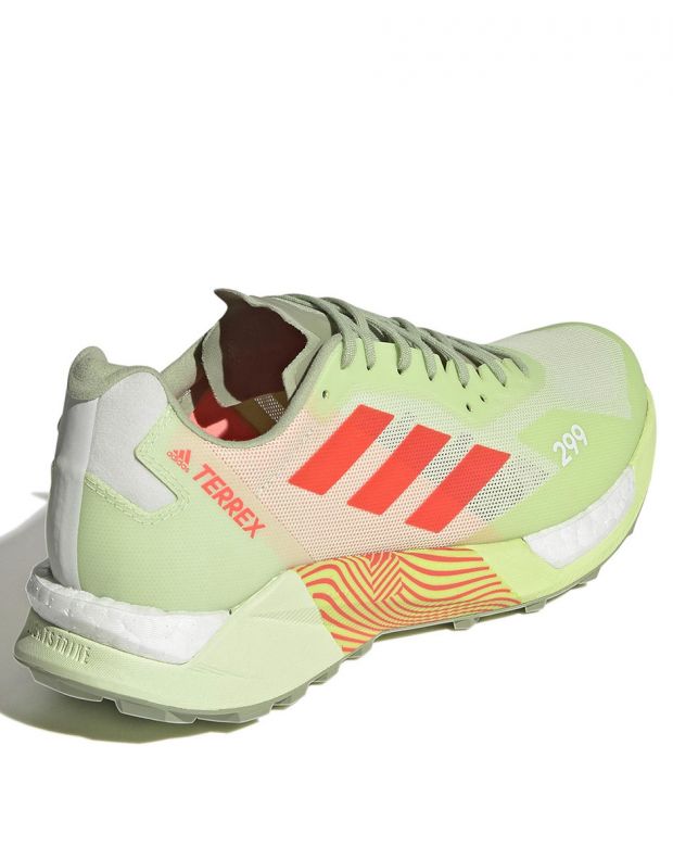 ADIDAS Terrex Agravic Ultra Trail Shoes Lime - H03180 - 4