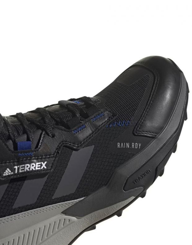 ADIDAS Terrex Hyperblue Mid Rain.Rdy Shoes Black/Grey - FZ3399 - 7