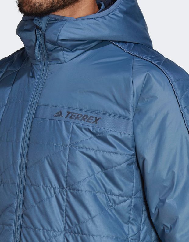 ADIDAS Terrex Multi Insulated Hooded Jacket Blue - HF0832 - 4