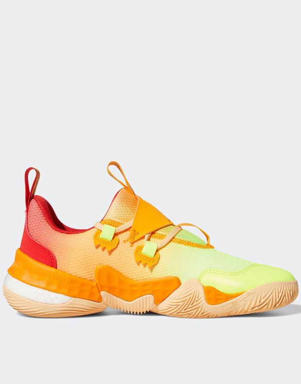 ADIDAS Trae Young 1 Shoes Orange/Yellow - GY0296 - 2