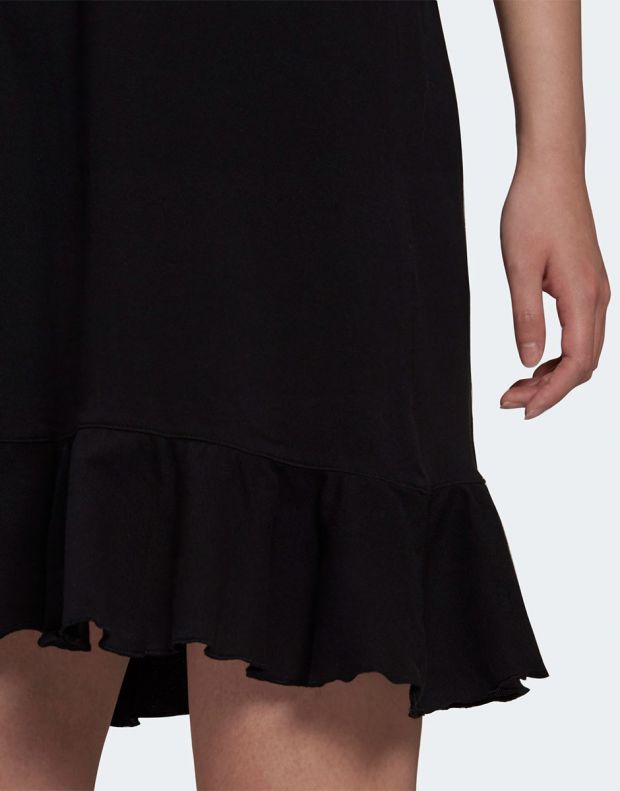 ADIDAS Triple Trefoil Ruffle Dress Black - H17956 - 5