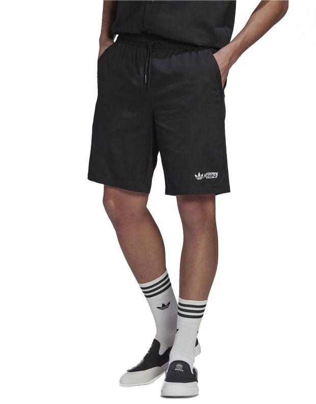 ADIDAS Twill Shorts Black - HT1652 - 1