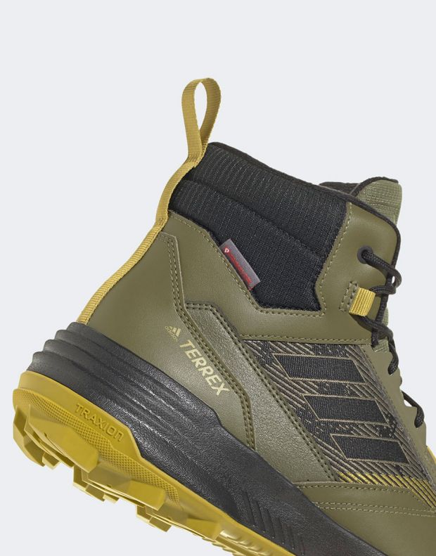 ADIDAS Unity Leather Mid Cold.Rdy Hiking Boots Green - GZ3936 - 7