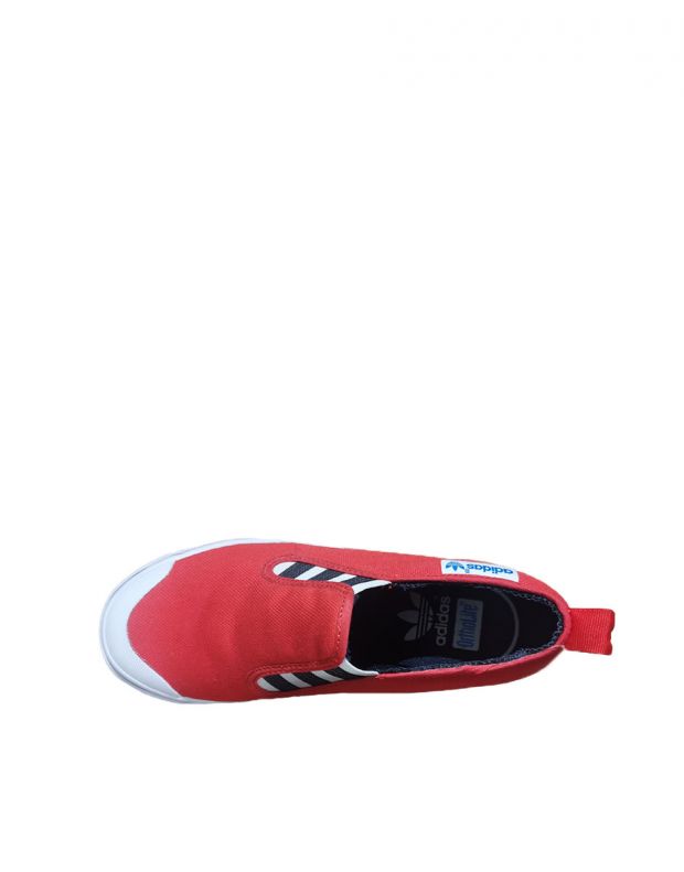 ADIDAS Vulc Slip On Shoes Red - Q20223 - 5