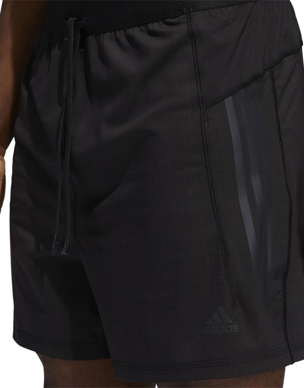 ADIDAS Warp Knit Yoga Shorts Black - H11111 - 4