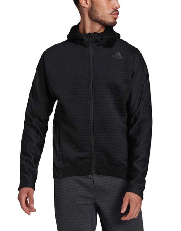 ADIDAS Well Beind Cold.Rdy Training Hooded Jacket Black - HC4163 - 1