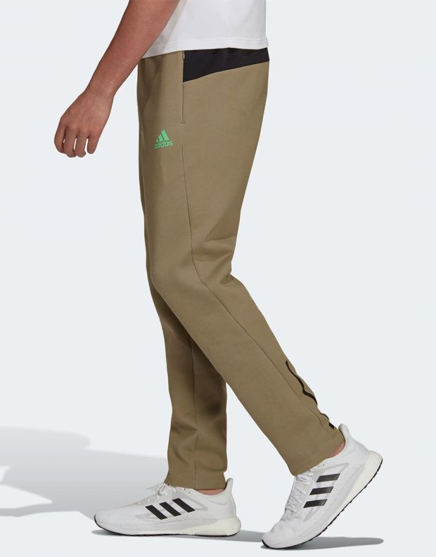 ADIDAS Z.N.E. Sportswear Pants Orbit Green - H39845 - 2