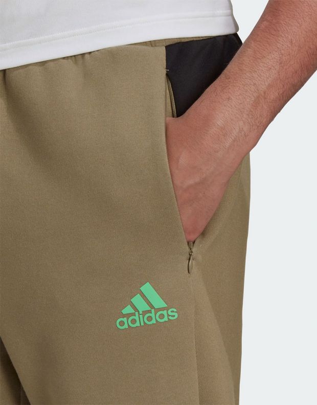 ADIDAS Z.N.E. Sportswear Pants Orbit Green - H39845 - 4