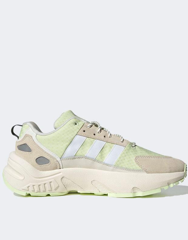 ADIDAS Zx 22 Boost Shoes Yellow/Beige - GY5271 - 2