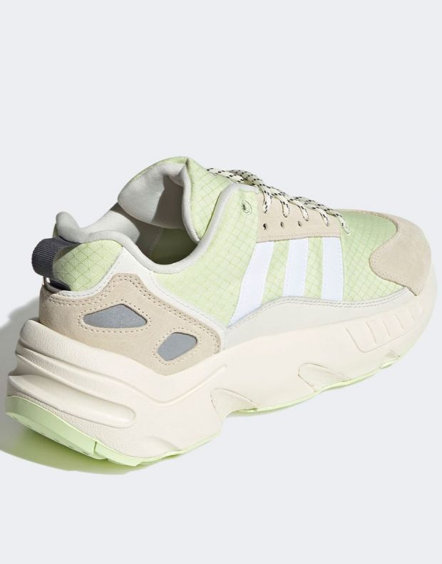 ADIDAS Zx 22 Boost Shoes Yellow/Beige - GY5271 - 4