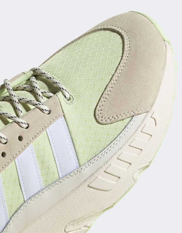 ADIDAS Zx 22 Boost Shoes Yellow/Beige - GY5271 - 7