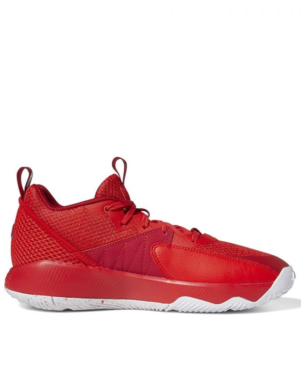 ADIDAS x Damian Lillard Dame Dolla Certified Basketball Shoes Red - GY2443 - 2