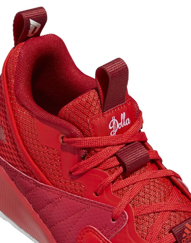 ADIDAS x Damian Lillard Dame Dolla Certified Basketball Shoes Red - GY2443 - 7