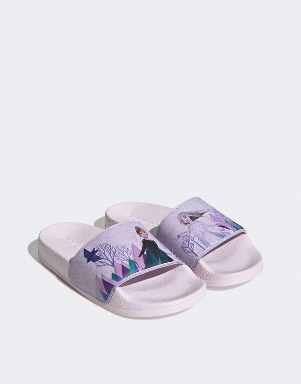 ADIDAS x Disney Frozen Adilette Slides Purple - GY5418 - 3