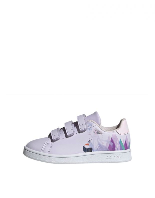 ADIDAS x Disney Frozen Anna And Elsa Advantage Shoes Purple - GY5438 - 1