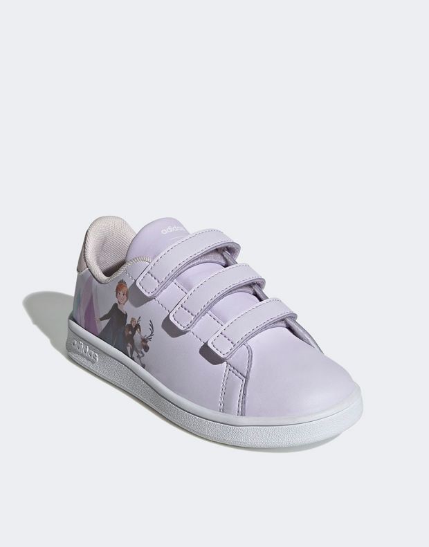 ADIDAS x Disney Frozen Anna And Elsa Advantage Shoes Purple - GY5438 - 3