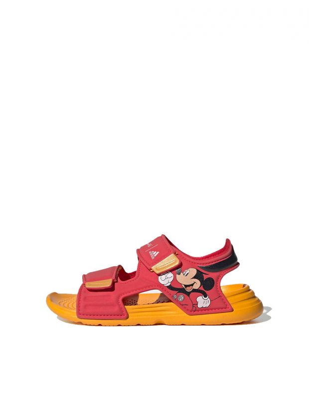 ADIDAS x Disney Mickey Mouse Altaswim Sandals Red/Orange  - GZ3314 - 1