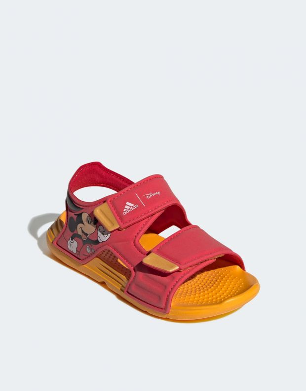 ADIDAS x Disney Mickey Mouse Altaswim Sandals Red/Orange  - GZ3314 - 3