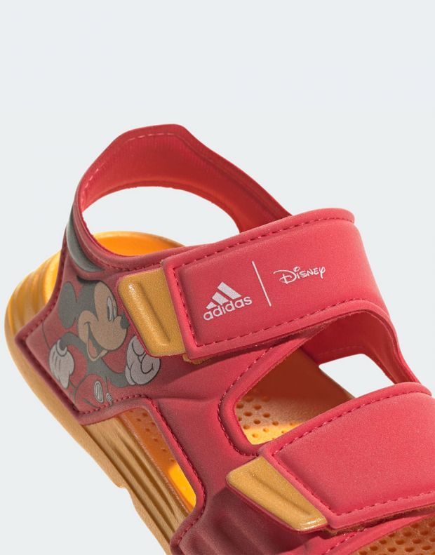ADIDAS x Disney Mickey Mouse Altaswim Sandals Red/Orange  - GZ3314 - 8