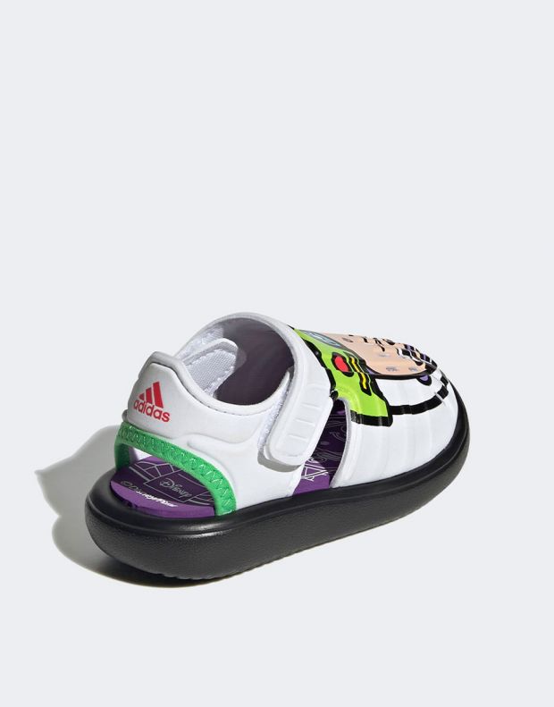 ADIDAS x Disney Pixar Buzz Lightyear Water Sandals White TD - GY5439 - 4