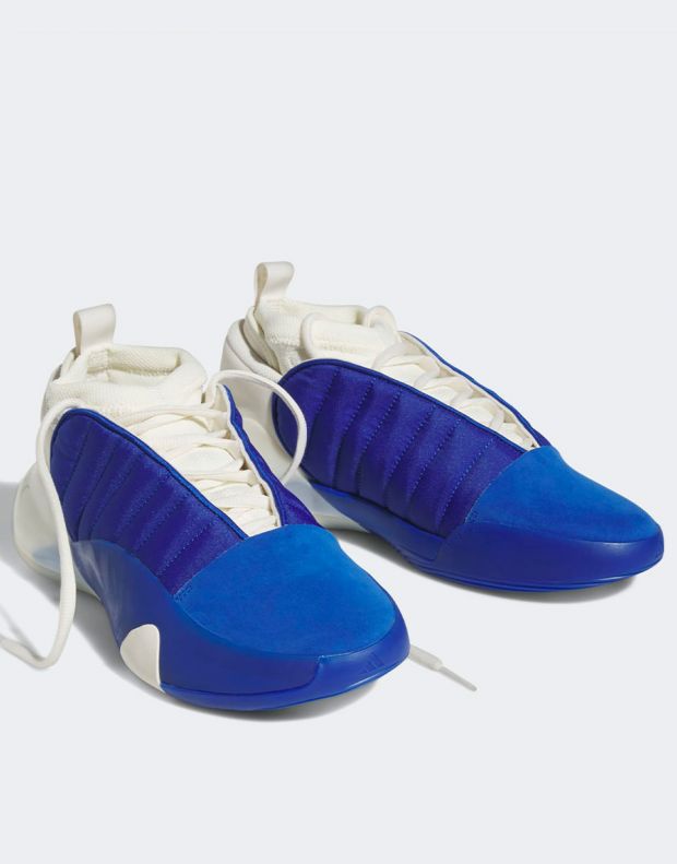 ADIDAS x Harden Volume 7 Basketball Shoes Blue/White - HP3020 - 3