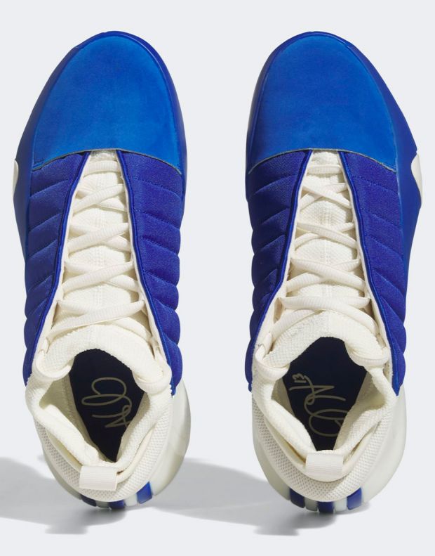 ADIDAS x Harden Volume 7 Basketball Shoes Blue/White - HP3020 - 5