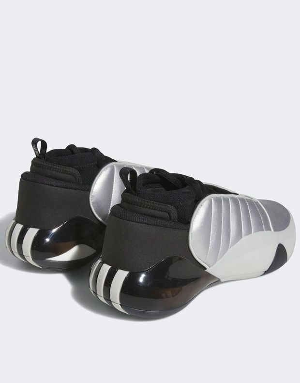 ADIDAS x Harden Volume 7 Basketball Shoes Silver/Black - HQ3424 - 4