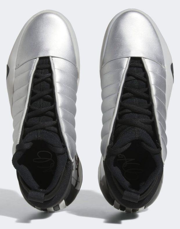 ADIDAS x Harden Volume 7 Basketball Shoes Silver/Black - HQ3424 - 5