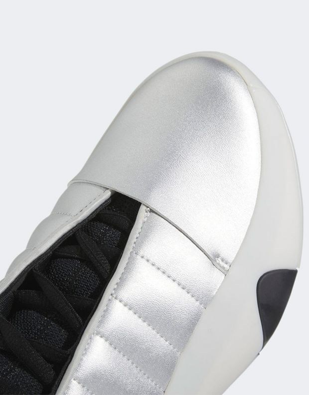 ADIDAS x Harden Volume 7 Basketball Shoes Silver/Black - HQ3424 - 7