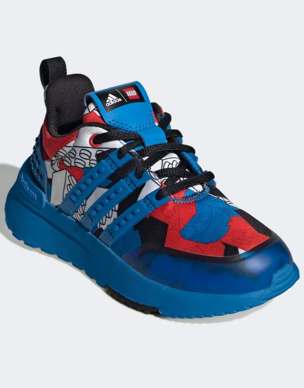 ADIDAS x Lego Racer Tr Shoes Blue/Multicolor - GW0921 - 3