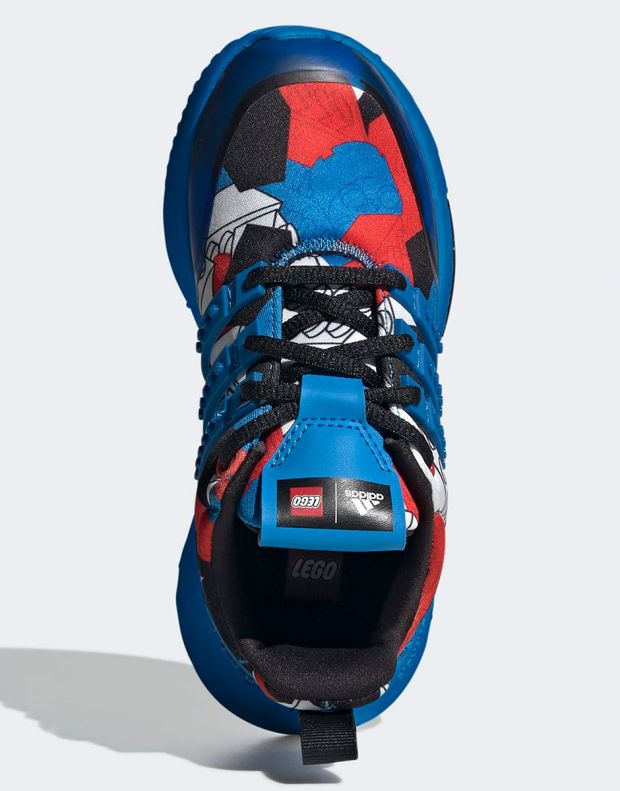 ADIDAS x Lego Racer Tr Shoes Blue/Multicolor - GW0921 - 5
