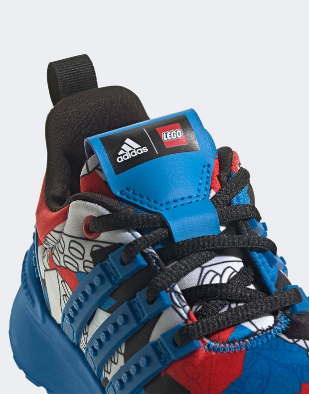 ADIDAS x Lego Racer Tr Shoes Blue/Multicolor - GW0921 - 7