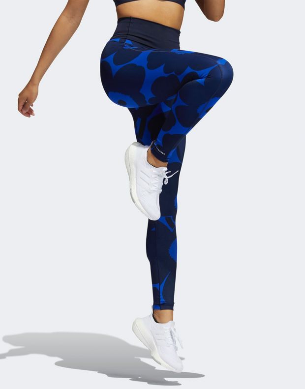 ADIDAS x Marimekko Believe This Leggings Blue - GR8087 - 3