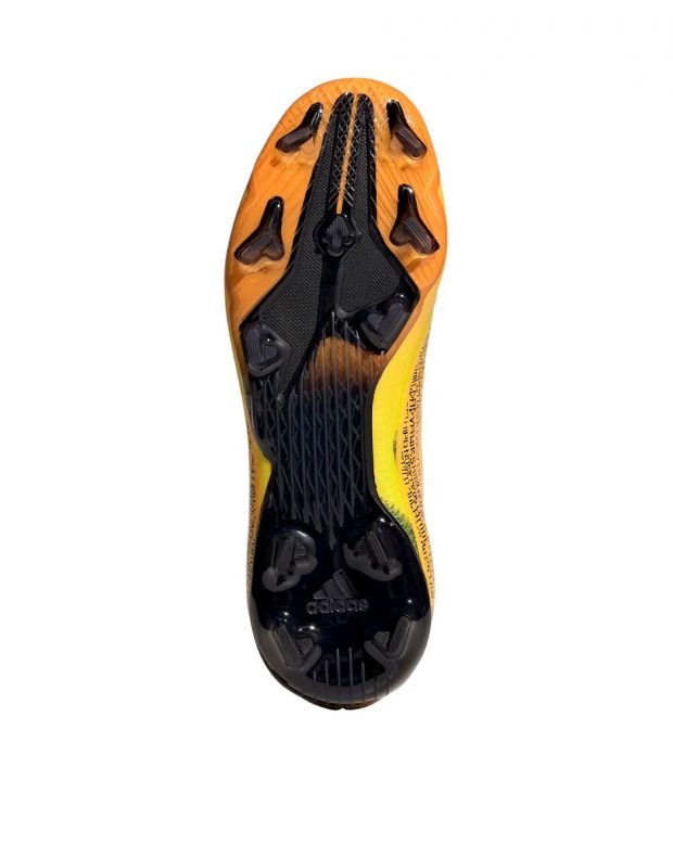 ADIDAS x Speedflow Messi.1 Firm Ground Boots Yellow - GW7418 - 6