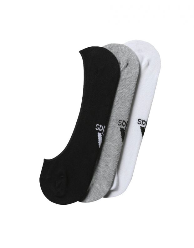 ADIDAS 3 Pack Performance Invisible Thin Socks BWG - AA2303 - 2