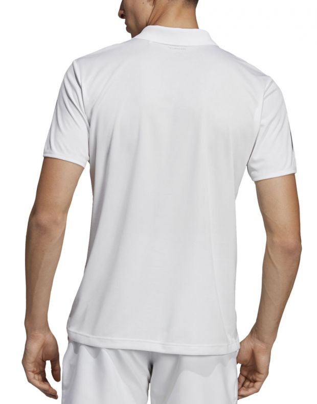 ADIDAS 3-Stripes Club Polo Shirt White - DU0849 - 2