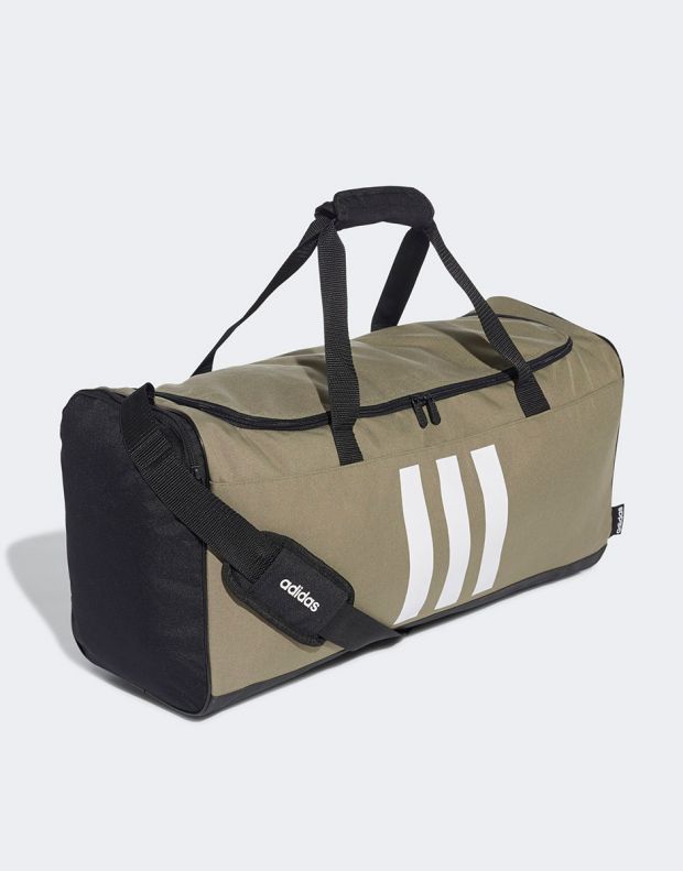 ADIDAS 3-Stripes Duffel Bag Medium Green - GE6153 - 3